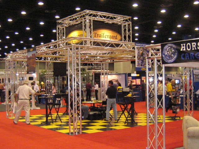 Trailergard booth at the NATDA Trade Show.