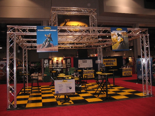 Our new booth was unveiled at the V-Twin Expo.