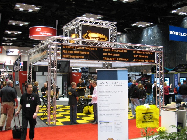 Our booth grew again for the 2010 shows.