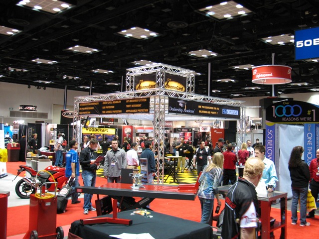 Our booth was packed from the time the doors opened at Dealer Expo.